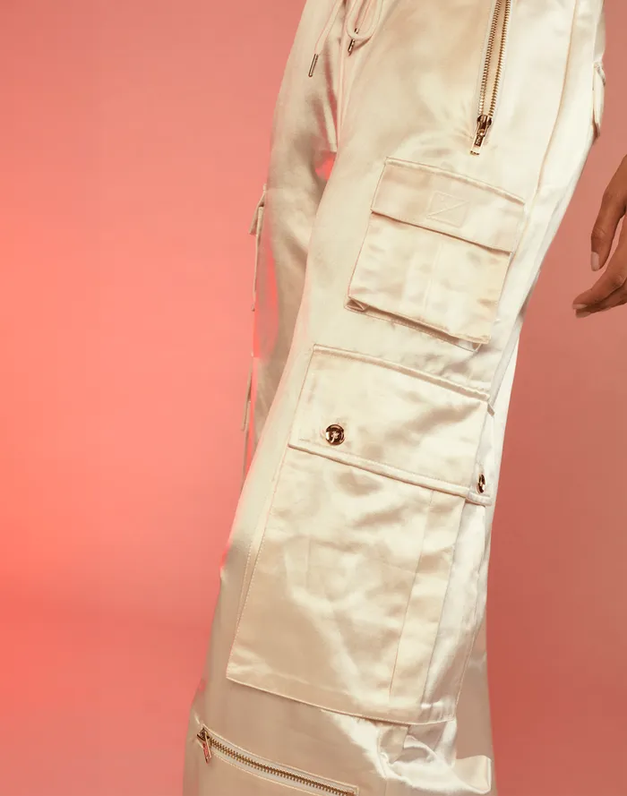 Women Cynthia Rowley Bottoms S Cargo Pants White Women Cynthia Rowley Bottoms S Cargo Pants White