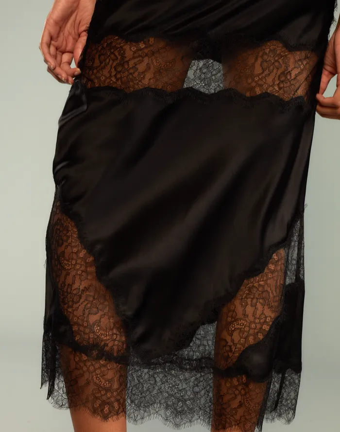 Women Cynthia Rowley Dresses Lure Lace Dress Black Women Cynthia Rowley Dresses Lure Lace Dress Black