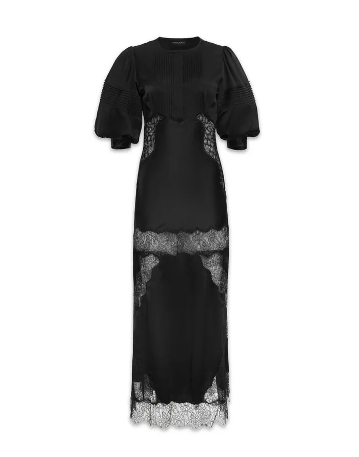 Women Cynthia Rowley Dresses Lure Lace Dress Black Women Cynthia Rowley Dresses Lure Lace Dress Black
