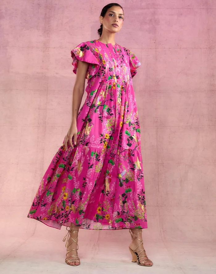 Women Cynthia Rowley Dresses Malta Kaftan Pnkfl Women Cynthia Rowley Dresses Malta Kaftan Pnkfl