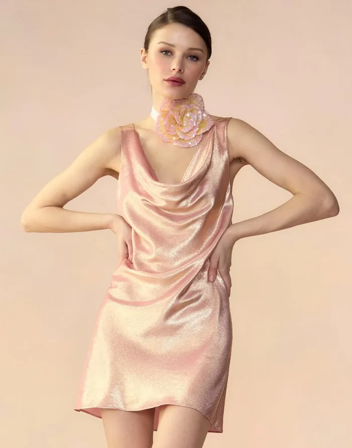 Women Cynthia Rowley Dresses Shimmering Siren Dress Rosgd