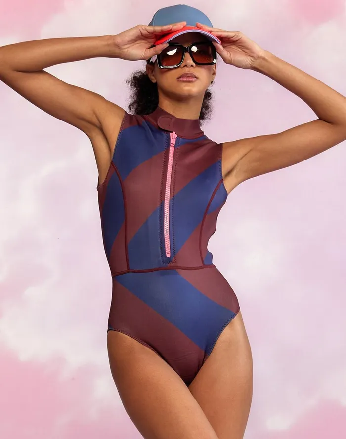 Women Cynthia Rowley Swim Byron Wetsuit Nabur