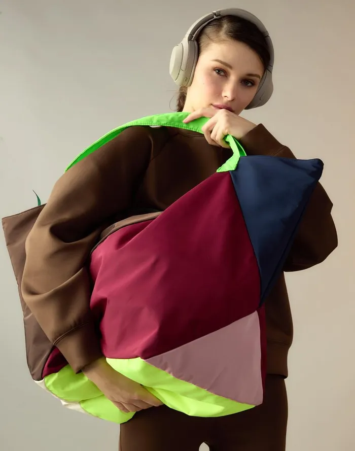 Women Cynthia Rowley Swim Oversized Carryall Nylon Tote Drkmt Women Cynthia Rowley Swim Oversized Carryall Nylon Tote Drkmt