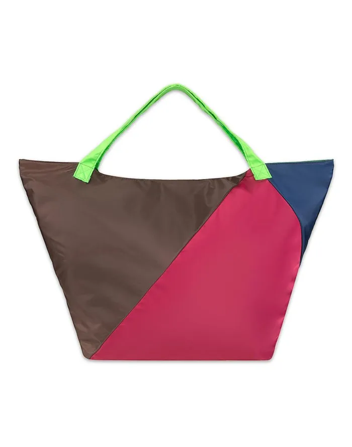 Women Cynthia Rowley Swim Oversized Carryall Nylon Tote Drkmt Women Cynthia Rowley Swim Oversized Carryall Nylon Tote Drkmt