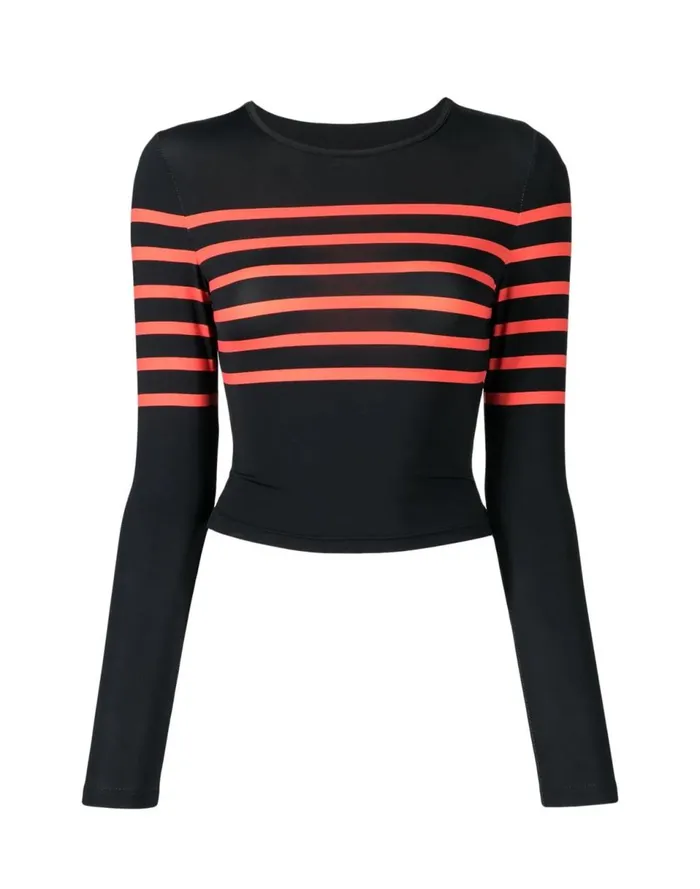 Women Cynthia Rowley Swim Taylor Rashguard Blkrd Women Cynthia Rowley Swim Taylor Rashguard Blkrd
