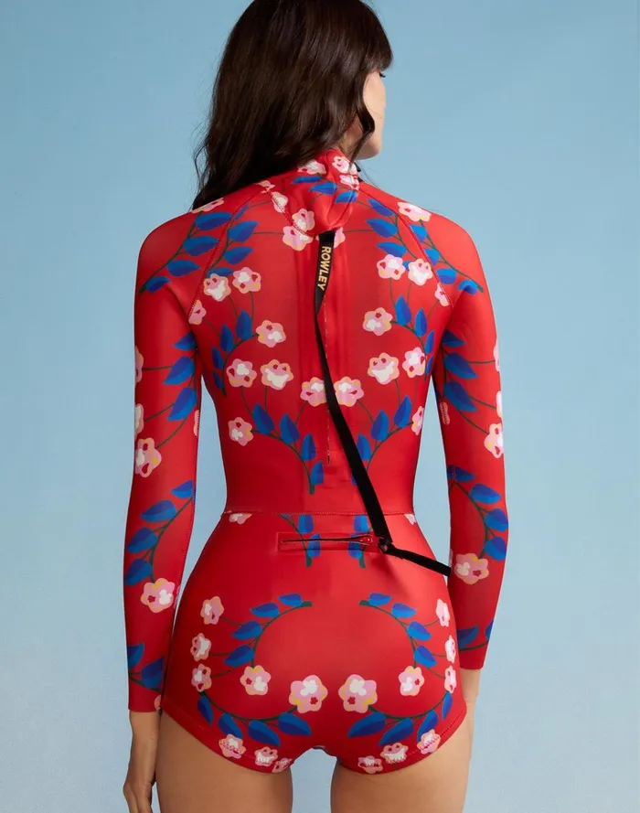 Women Cynthia Rowley Swim Vine Floral Wetsuit Rdvflo Women Cynthia Rowley Swim Vine Floral Wetsuit Rdvflo