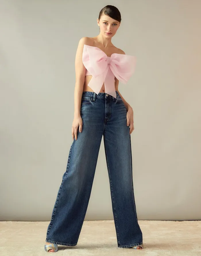 Women Cynthia Rowley Tops Cupid039s Bow Bandeau Pink Women Cynthia Rowley Tops Cupid039s Bow Bandeau Pink
