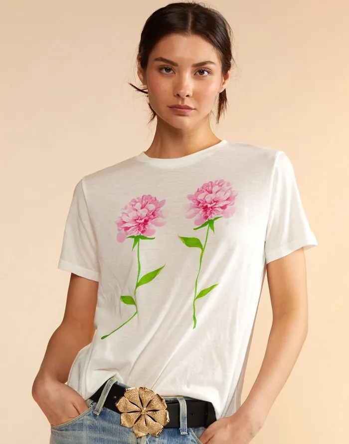 Women Cynthia Rowley Tops Everyday Tees Flwwt