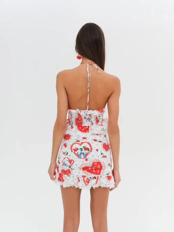 Women Daisy Mae Mini Skirt White For Love and Lemons Bottoms Women Daisy Mae Mini Skirt White For Love and Lemons Bottoms