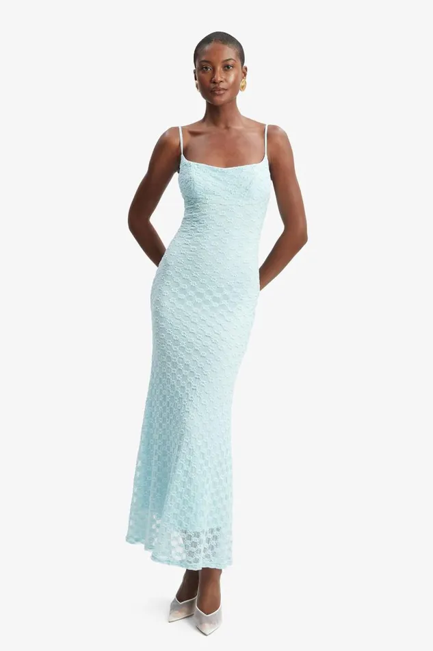 Women Day To Night Dresses Bardot Adoni Mesh Midi Dress In Aqua Aqua Women Day To Night Dresses Bardot Adoni Mesh Midi Dress In Aqua Aqua