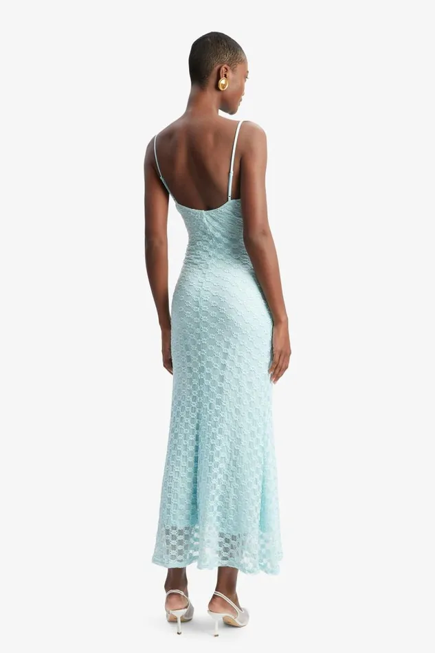 Women Day To Night Dresses Bardot Adoni Mesh Midi Dress In Aqua Aqua Women Day To Night Dresses Bardot Adoni Mesh Midi Dress In Aqua Aqua