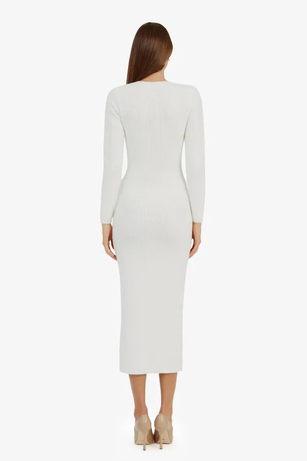 Women Day To Night Dresses Bardot Kavala Knit Maxi Dress In Ivory Ivory Women Day To Night Dresses Bardot Kavala Knit Maxi Dress In Ivory Ivory