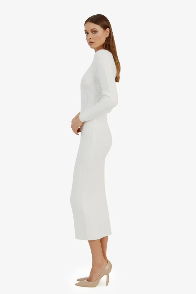 Women Day To Night Dresses Bardot Kavala Knit Maxi Dress In Ivory Ivory Women Day To Night Dresses Bardot Kavala Knit Maxi Dress In Ivory Ivory