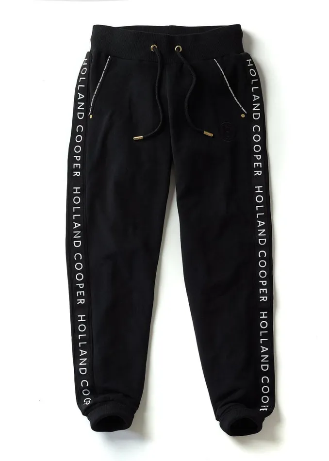 Women Deluxe Jogger Black Holland Cooper Joggers Women Deluxe Jogger Black Holland Cooper Joggers
