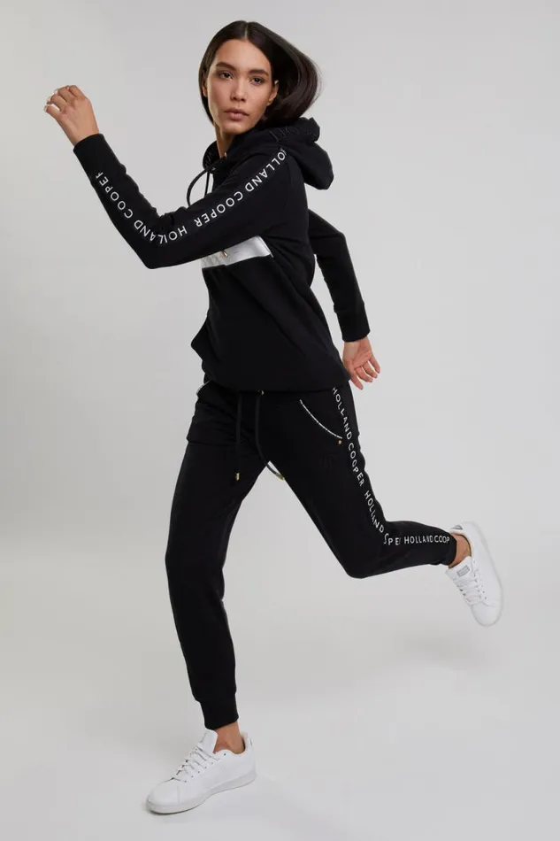 Women Deluxe Jogger Black Holland Cooper Joggers Women Deluxe Jogger Black Holland Cooper Joggers
