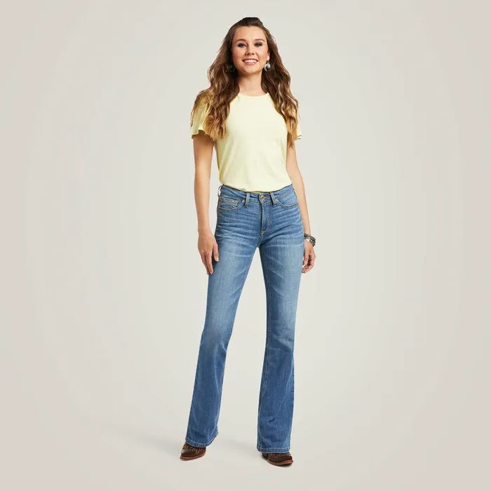 Women Denim Ariat REAL High Rise Daniela Boot Cut Tennessee