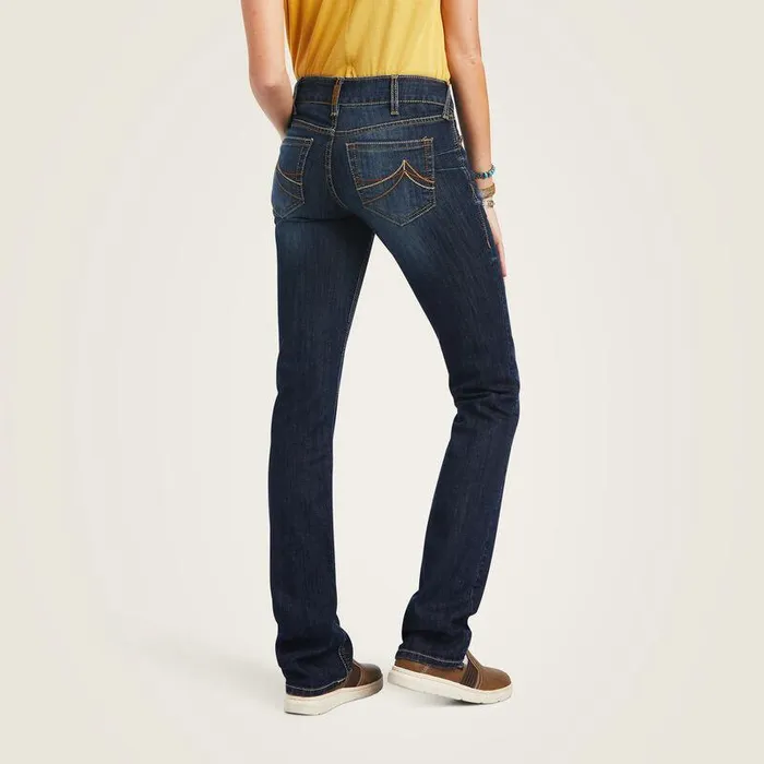 Women Denim Ariat REAL Mid Rise Octavia Straight Jean Burbank Women Denim Ariat REAL Mid Rise Octavia Straight Jean Burbank