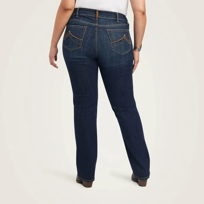 Women Denim Ariat REAL Mid Rise Octavia Straight Jean Burbank Women Denim Ariat REAL Mid Rise Octavia Straight Jean Burbank