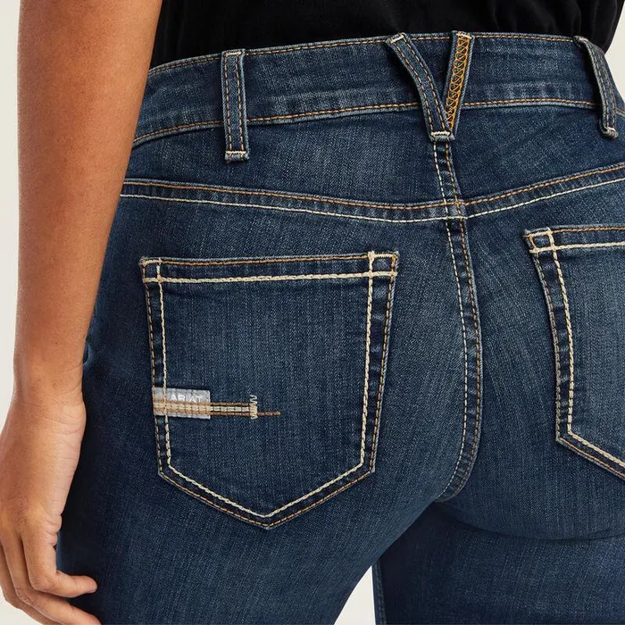Women Denim Ariat Rebar Riveter Straight Jean Atlanta Women Denim Ariat Rebar Riveter Straight Jean Atlanta