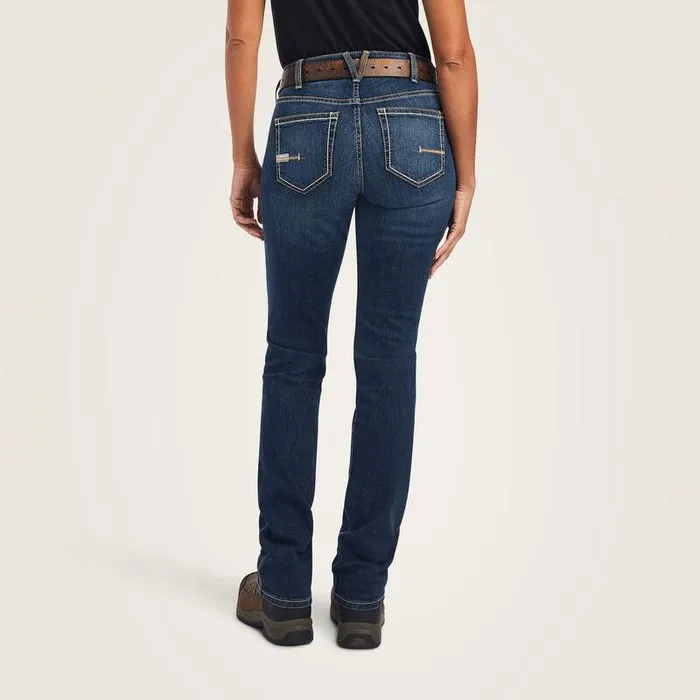 Women Denim Ariat Rebar Riveter Straight Jean Atlanta Women Denim Ariat Rebar Riveter Straight Jean Atlanta