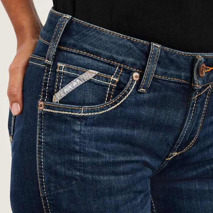 Women Denim Ariat Rebar Riveter Straight Jean Atlanta Women Denim Ariat Rebar Riveter Straight Jean Atlanta