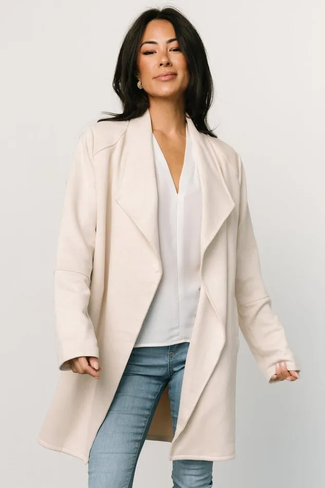 Women Dexter Jacket Beige Baltic Born Outerwear