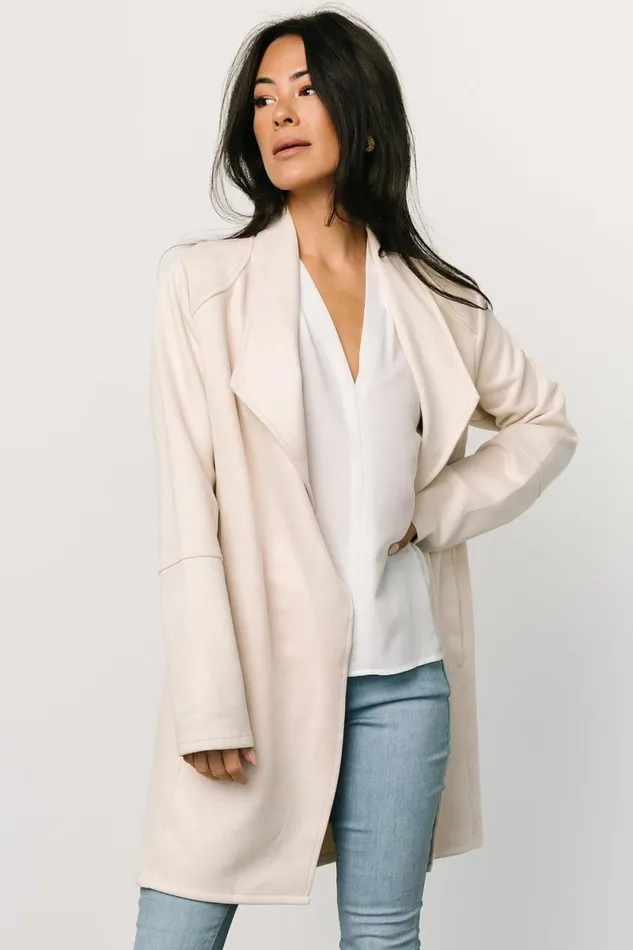 Women Dexter Jacket Beige Baltic Born Outerwear