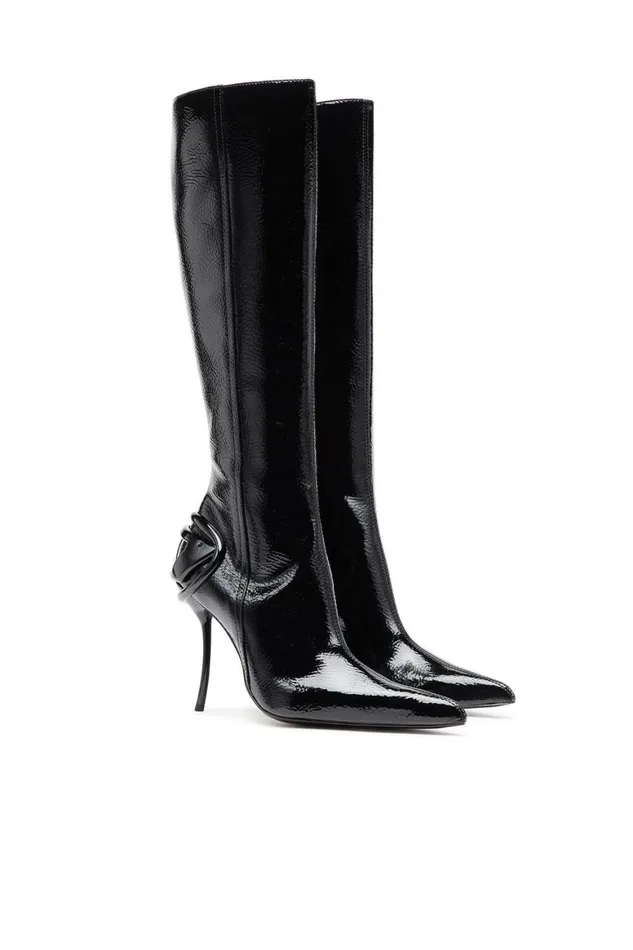 Women Diesel Boots DTENandHALF HB Black Women Diesel Boots DTENandHALF HB Black