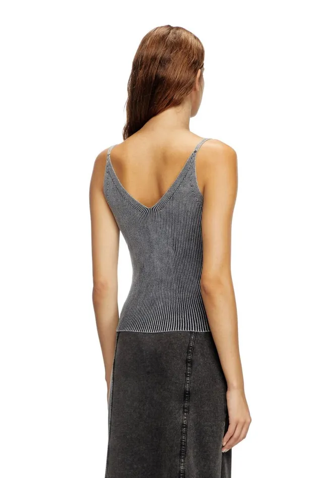 Women Diesel Knitwear MMELLY Dark Grey Women Diesel Knitwear MMELLY Dark Grey