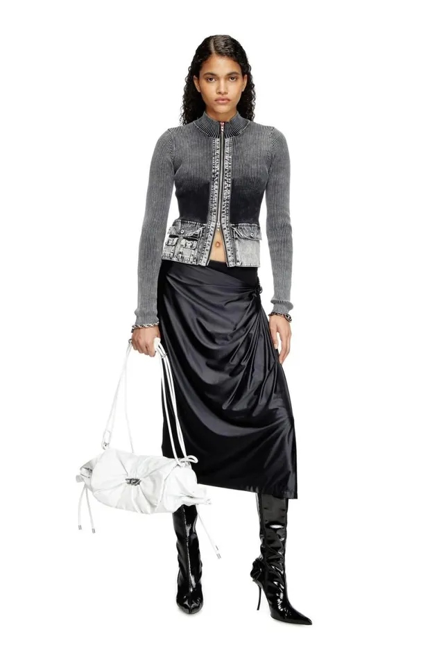 Women Diesel Skirts OSILV Black