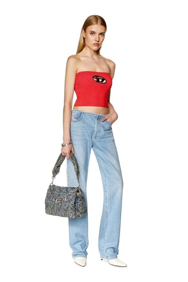 Women Diesel TShirts and Tops MCLARKSVILLEA Red