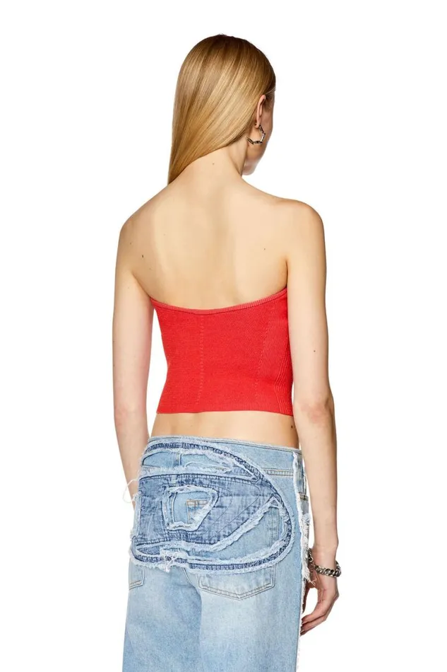 Women Diesel TShirts and Tops MCLARKSVILLEA Red