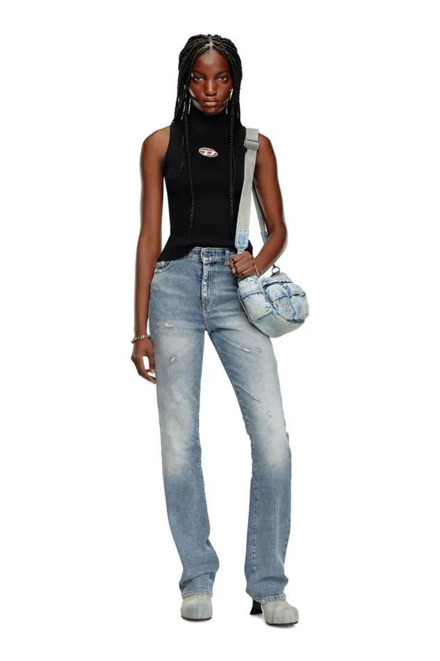 Women Diesel TShirts and Tops MONERVAXTOP Blackgrey