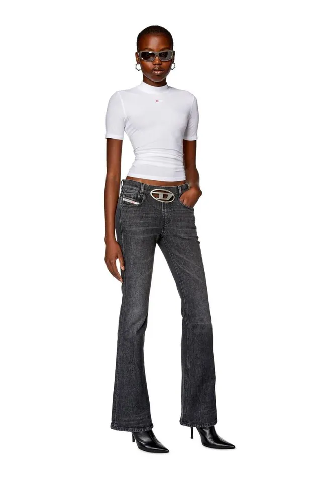 Women Diesel TShirts and Tops TMOKKYMICRODIV White