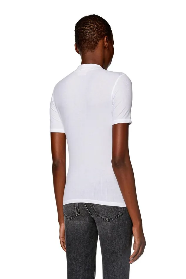 Women Diesel TShirts and Tops TMOKKYMICRODIV White