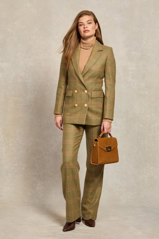 Women Double Breasted Blazer Leveret Holland Cooper Tailoring