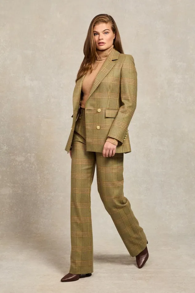 Women Double Breasted Blazer Leveret Holland Cooper Tailoring