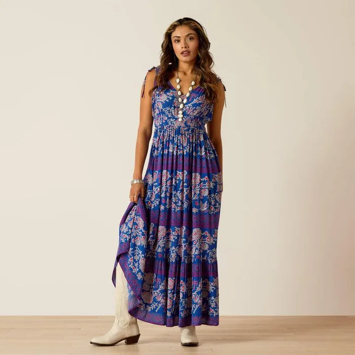 Women Dresses and Skirts Ariat Candela Dress Candelia Print
