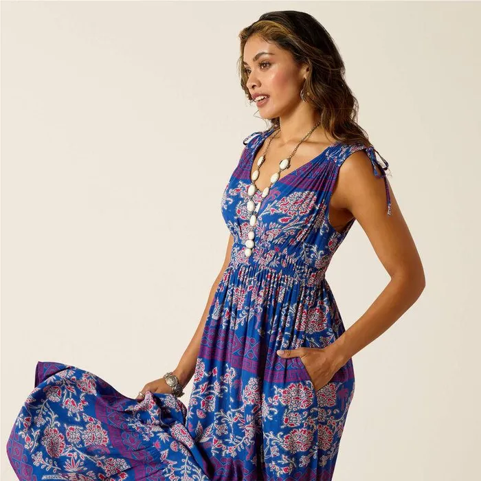 Women Dresses and Skirts Ariat Candela Dress Candelia Print Women Dresses and Skirts Ariat Candela Dress Candelia Print