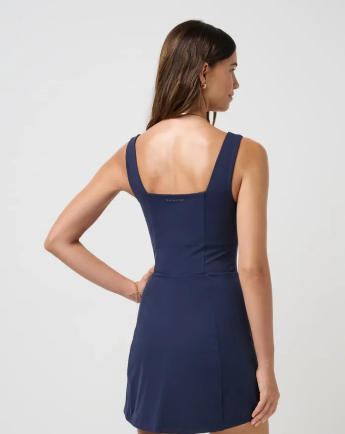Women Dresses TravisMathew MOVEKNIT SLEEVELESS DRESS Navy Blazer Women Dresses TravisMathew MOVEKNIT SLEEVELESS DRESS Navy Blazer