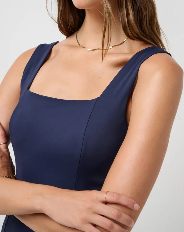 Women Dresses TravisMathew MOVEKNIT SLEEVELESS DRESS Navy Blazer Women Dresses TravisMathew MOVEKNIT SLEEVELESS DRESS Navy Blazer