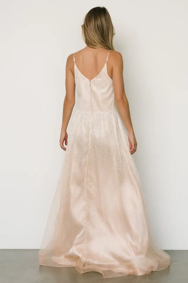 Women Ellie Shimmer Gown Champagne Baltic Born Tulle Styles Women Ellie Shimmer Gown Champagne Baltic Born Tulle Styles