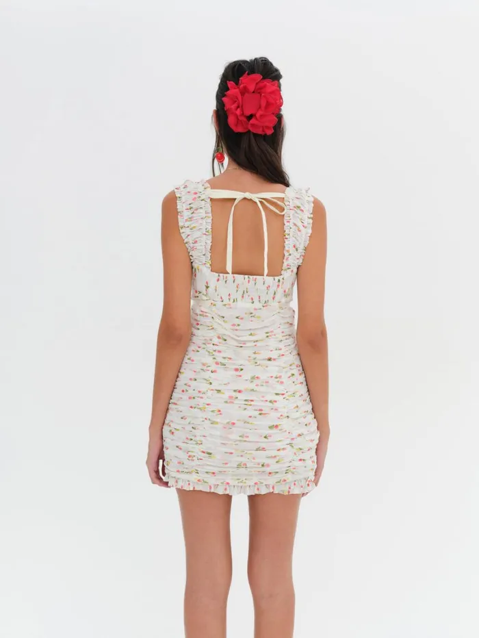 Women Elodie Mini Dress Multi For Love and Lemons Dresses Women Elodie Mini Dress Multi For Love and Lemons Dresses