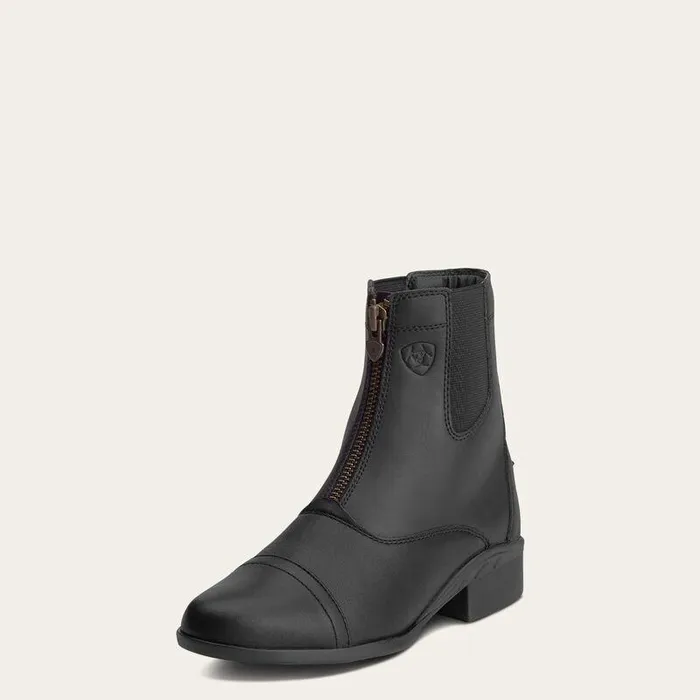 Women English Riding Boots Ariat Scout Zip Paddock Boot Black