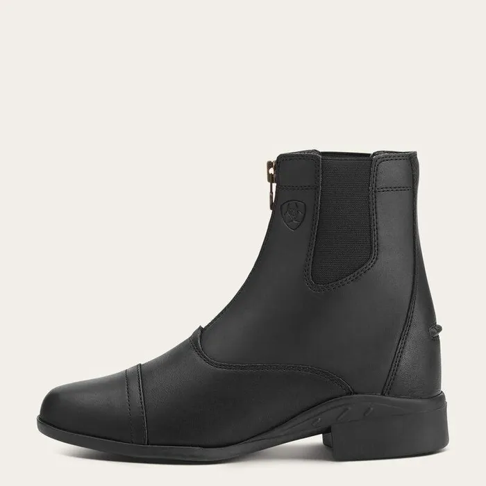 Women English Riding Boots Ariat Scout Zip Paddock Boot Black