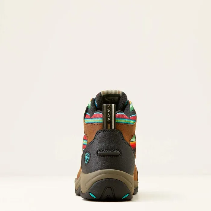 Women English Riding Boots Ariat Terrain VentTEK 360 Boot Arizona Brownturquoise Serape Women English Riding Boots Ariat Terrain VentTEK 360 Boot Arizona Brownturquoise Serape