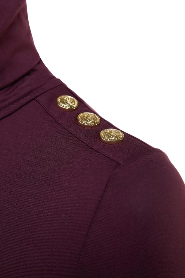 Women Essential Roll Neck Burgundy Holland Cooper Knitwear Women Essential Roll Neck Burgundy Holland Cooper Knitwear