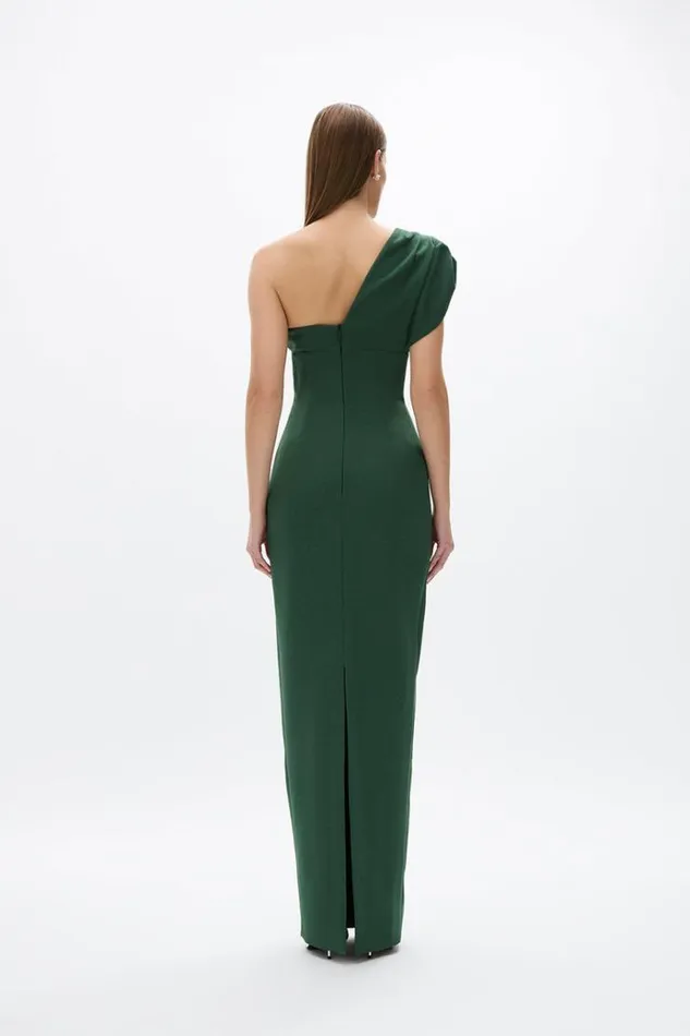 Women Evening Dresses Rachel Gilbert Winnie Gown Pine Needle
