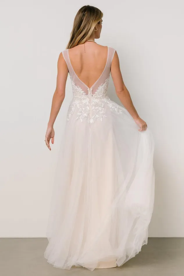 Women Everlasting Tulle Bridal Gown White Nude Baltic Born Tulle Styles Women Everlasting Tulle Bridal Gown White Nude Baltic Born Tulle Styles