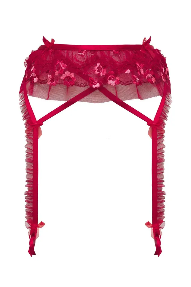 Women Evie Garter Belt Red For Love and Lemons Lingerie Women Evie Garter Belt Red For Love and Lemons Lingerie